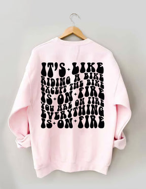 Sarcastic Mom Life Sweatshirt