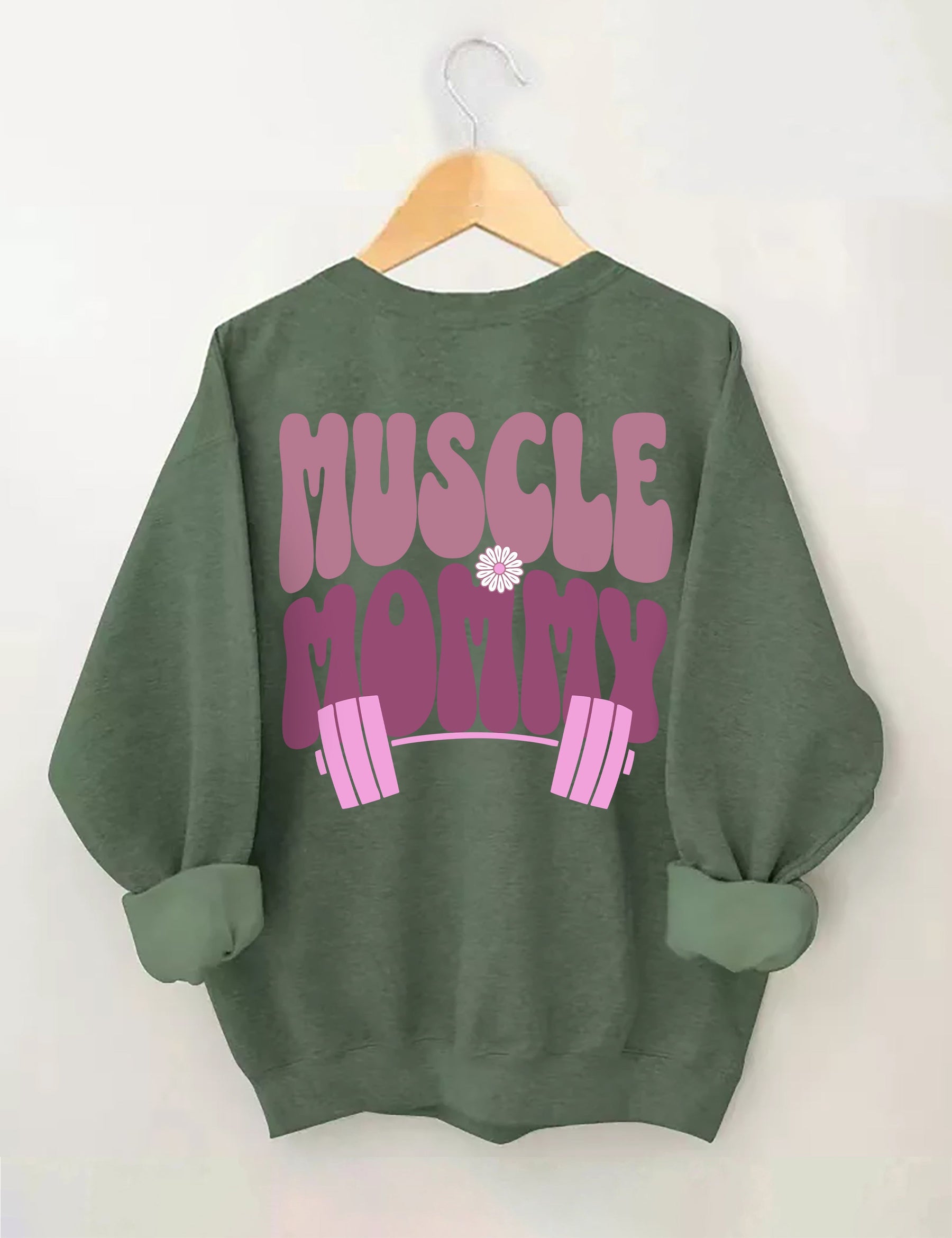 Muscle Mommy Pump Cover Sweatshirt