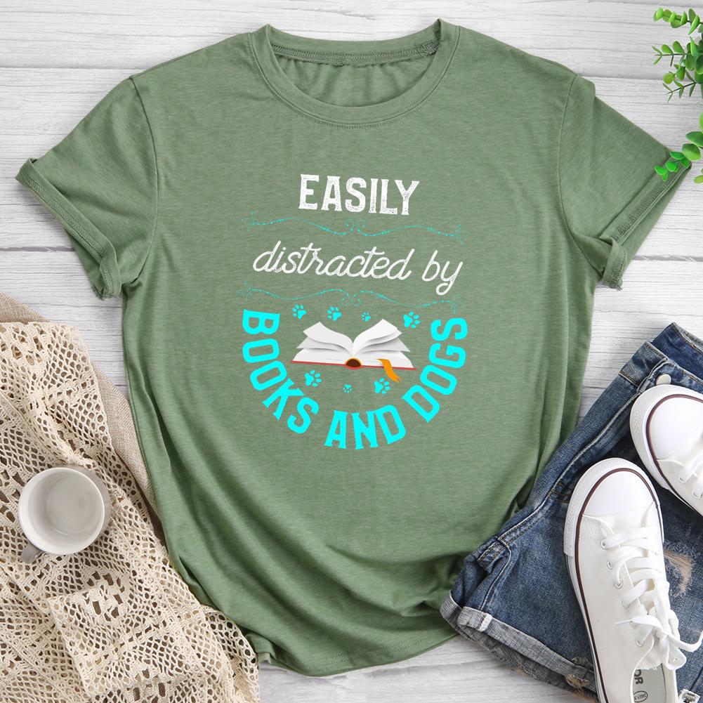 Book Lover Round Neck T-shirt