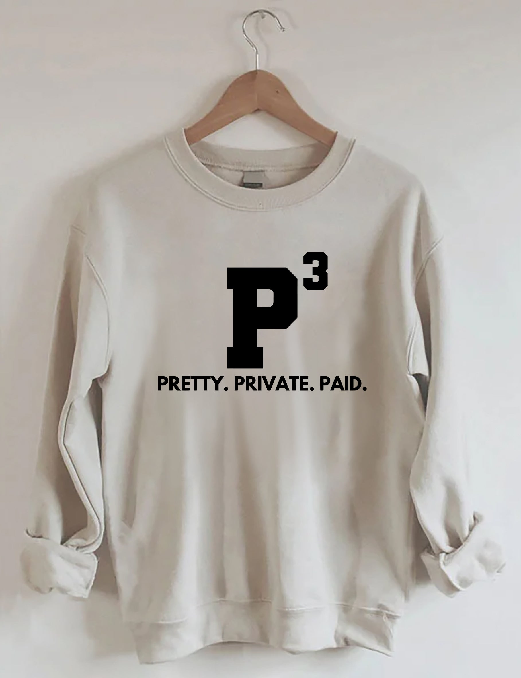 Private sweatshirt hot sale