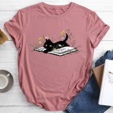 Books And Cats Make My Life Sweet T-shirt