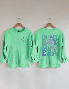 In My Boy Mom Era Sweatshirt