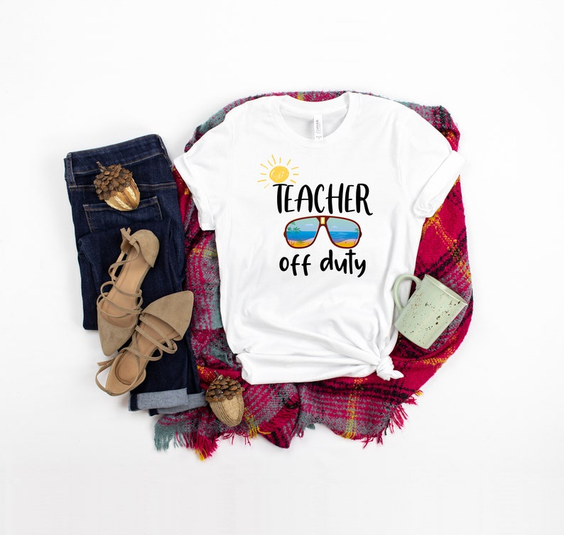 Teacher Off Duty Casual T-shirt