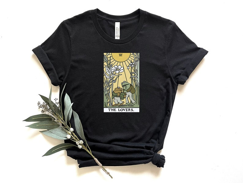 The Lovers Frog And Toad Print T-shirt