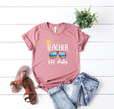 Teacher Off Duty Casual T-shirt