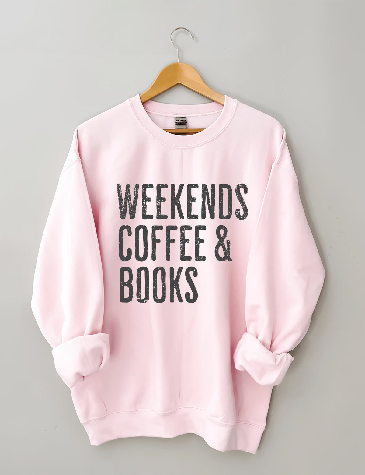 Weekends Coffee & Books Sweatshirt