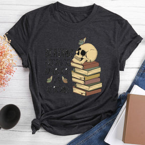 Book Lover Round Neck T-shirt