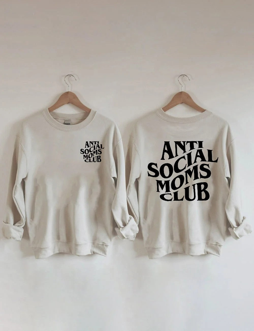 Anti-Social Moms Club-Sweatshirt