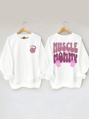 Muscle Mommy Pump Cover Sweatshirt