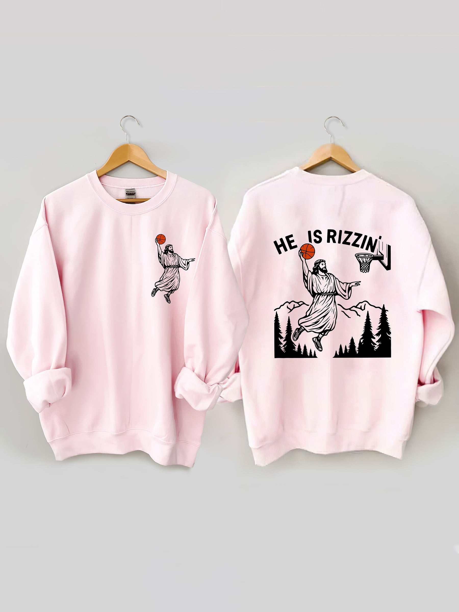 He Is Rizzin' Jesus Sweatshirt