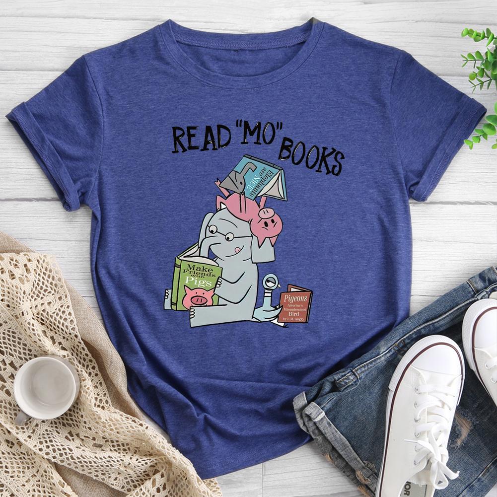 Read Mo Books Round Neck T-shirt