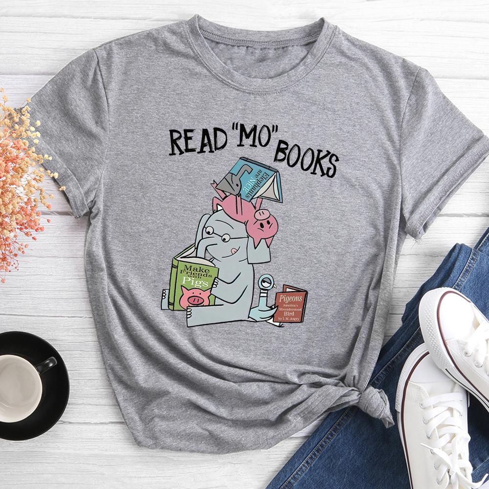 Read Mo Books Round Neck T-shirt