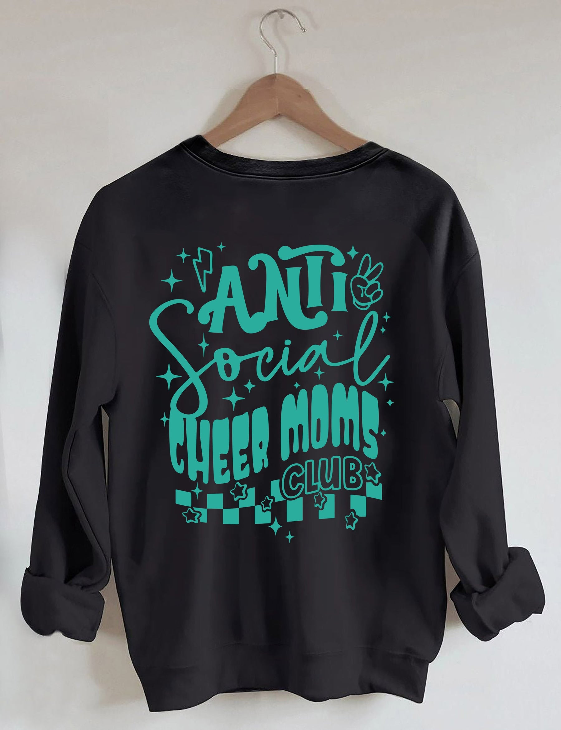 Antisocial Cheer Moms Club Sweatshirt