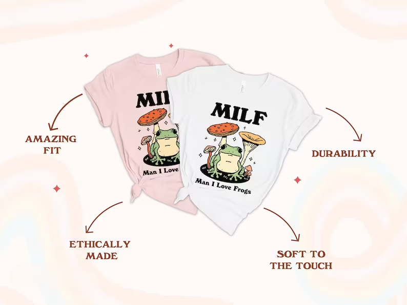 Funny MILF Froggy T-shirt