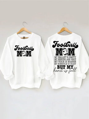 Football Mom My Wallet is Empty Sweatshirt