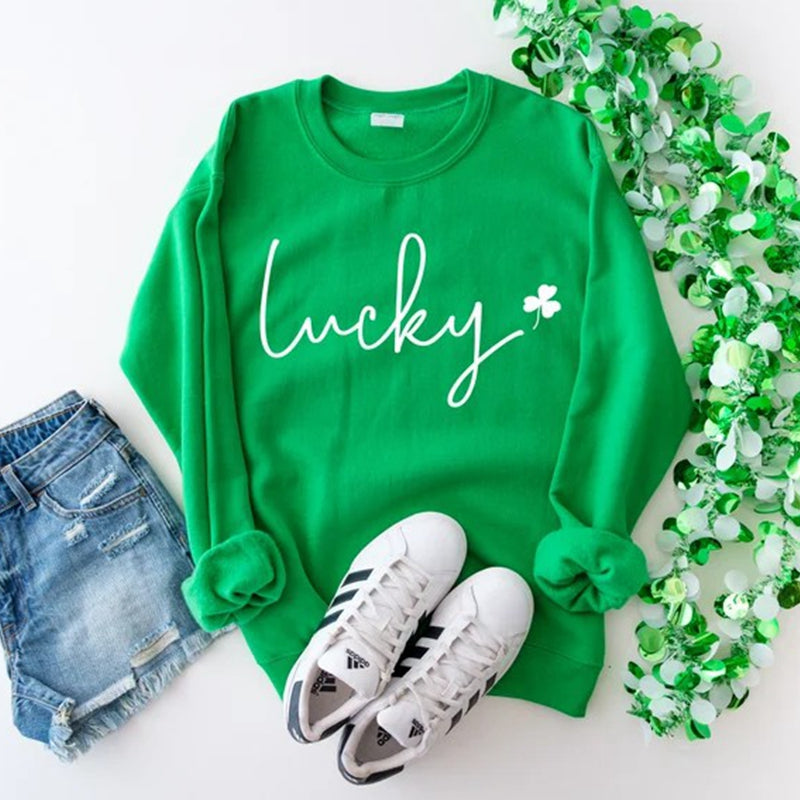 St. Patrick's day sweatshirt Shamrock Top