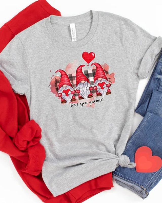 Gnomos Valentines, camisa del día de San Valentín