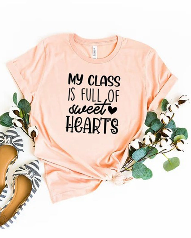 Valentijnsdag Shirt Heart Love Tee