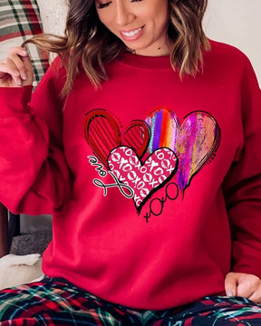 Valentine Hearts Sweatshirt