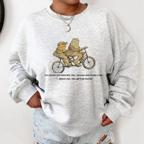 Frog And Toad, Classic Book Sweatshirt