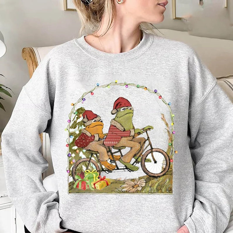 Frosch-und Kröten-WeihnachtsSweatshirt 