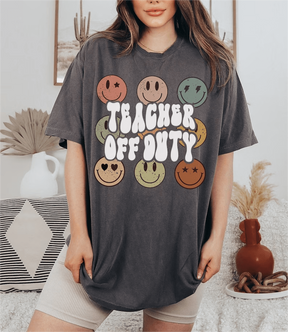 Teacher Off Duty Graphic T-shirt